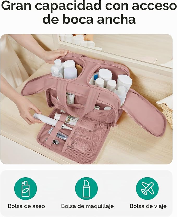 Neceser Bagsmart™ Deja de rebuscar en tu maleta. Ábrelo y encontrarás todo en su sitio.