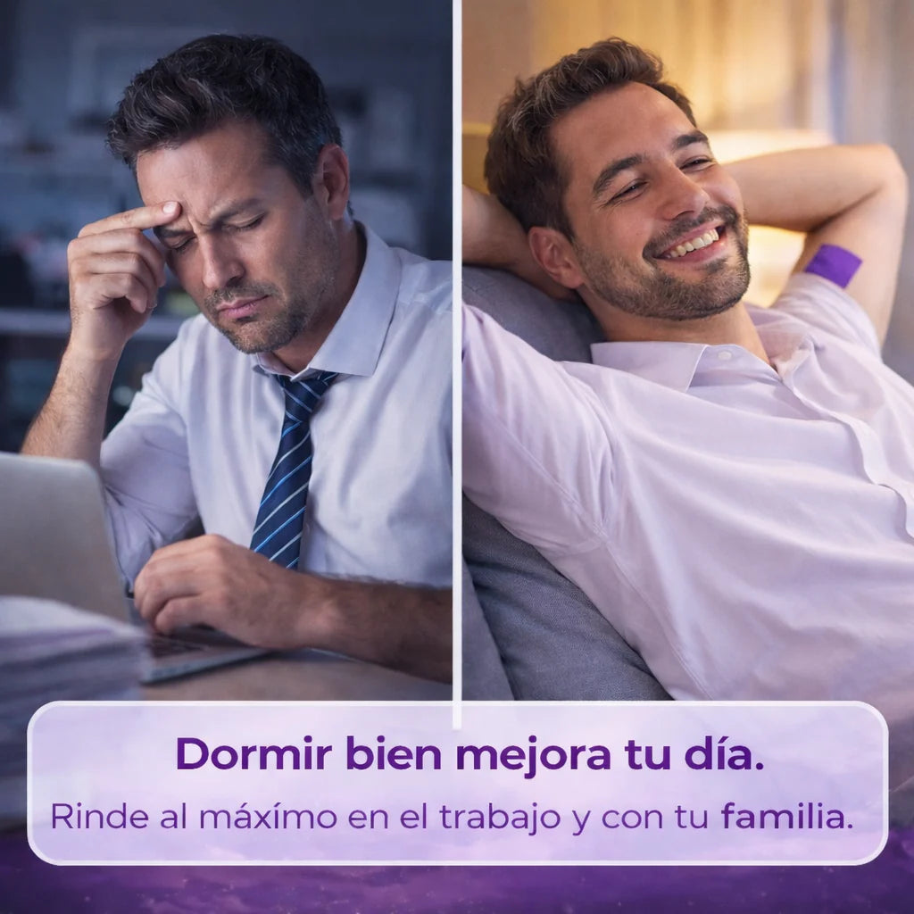 Relajación Nocturna - Conciliación del Sueño en 30 Minutos-Caja X30 parches para dormir