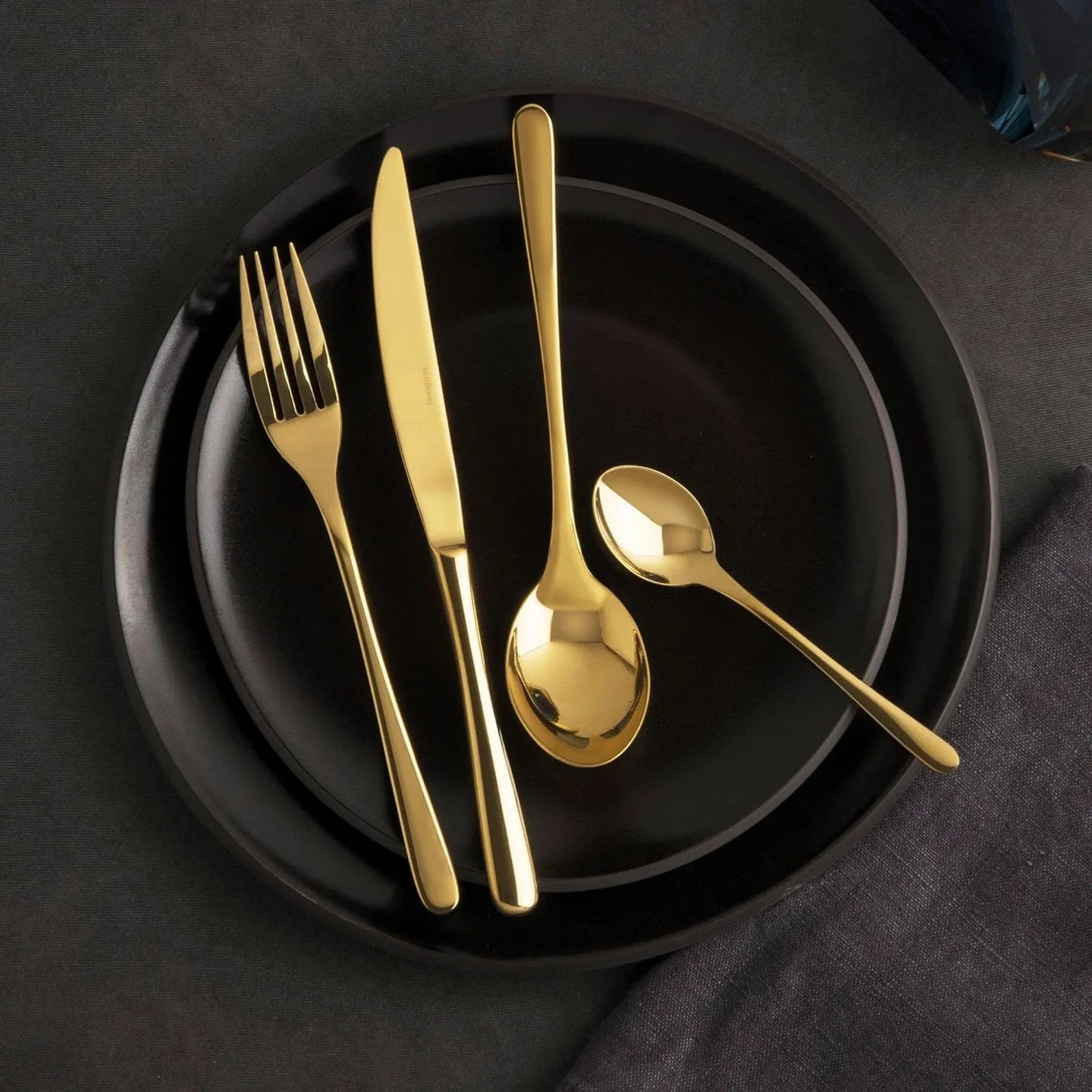 Set de 24 Cubiertos Premium Acero Inoxidable + Caja de Regalo🎁