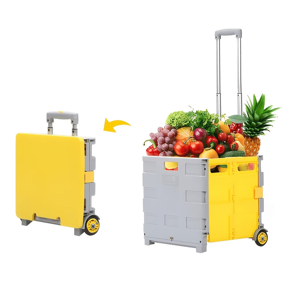 FlexiCart™ Carrito de Compras Plegable y Portátil (Oferta Limitada)