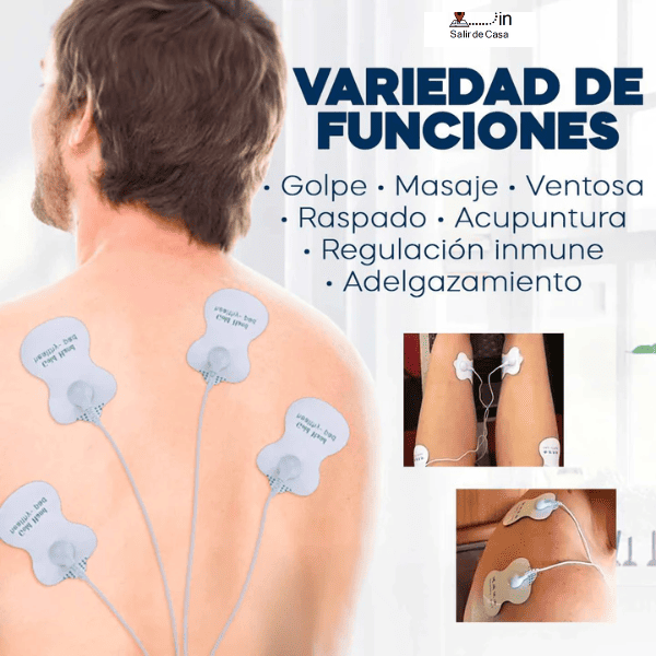 Electrofit 8® Electro Estimulador para Aliviar el Dolor