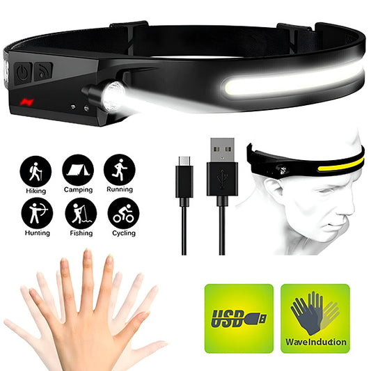 Linterna de cabeza LED™ con Sensor de Movimiento
