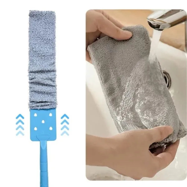 ARTICLEAN ™ Cepillo retractil  para polvo + 🎁2 Fundas de microfibra de repuesto.