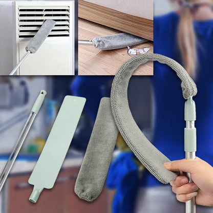 ARTICLEAN ™ Cepillo retractil  para polvo + 🎁2 Fundas de microfibra de repuesto.