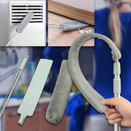 ARTICLEAN ™ Cepillo retractil  para polvo + 🎁2 Fundas de microfibra de repuesto.