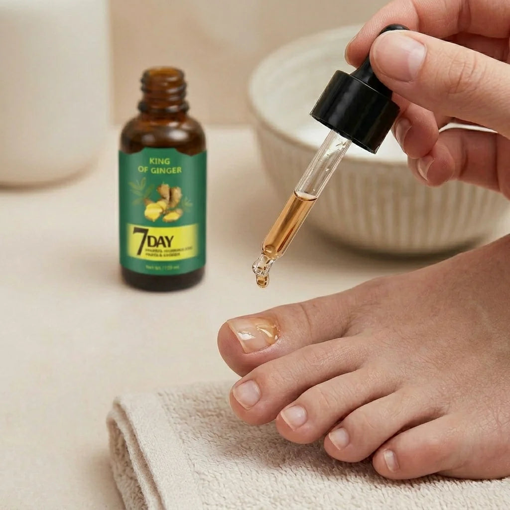 🎁 X2 frascos 7 Days Fungus Free Nails® Protege y elimina el hongo de tus Uñas