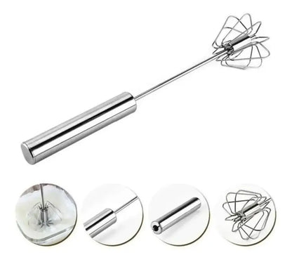 Batidor semiautomático de acero inoxidable™