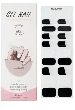 PEGATINAS UÑAS EN GEL SEMICURADAS  20 UNID + 🎁LAMPARA UV