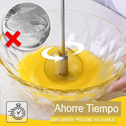 Batidor semiautomático de acero inoxidable™
