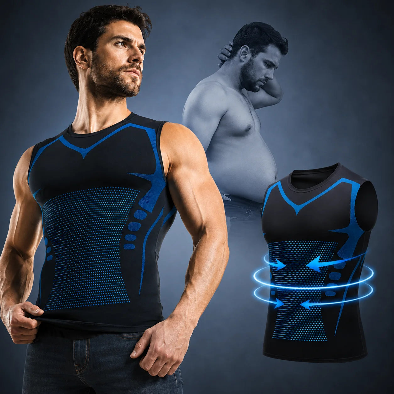 Oculta y elimina la barriga y los michelines bajo la ropa con SlimFit™ 🔥  OFERTA DEL DÍA PAGA 2 LLEVA 3🎁