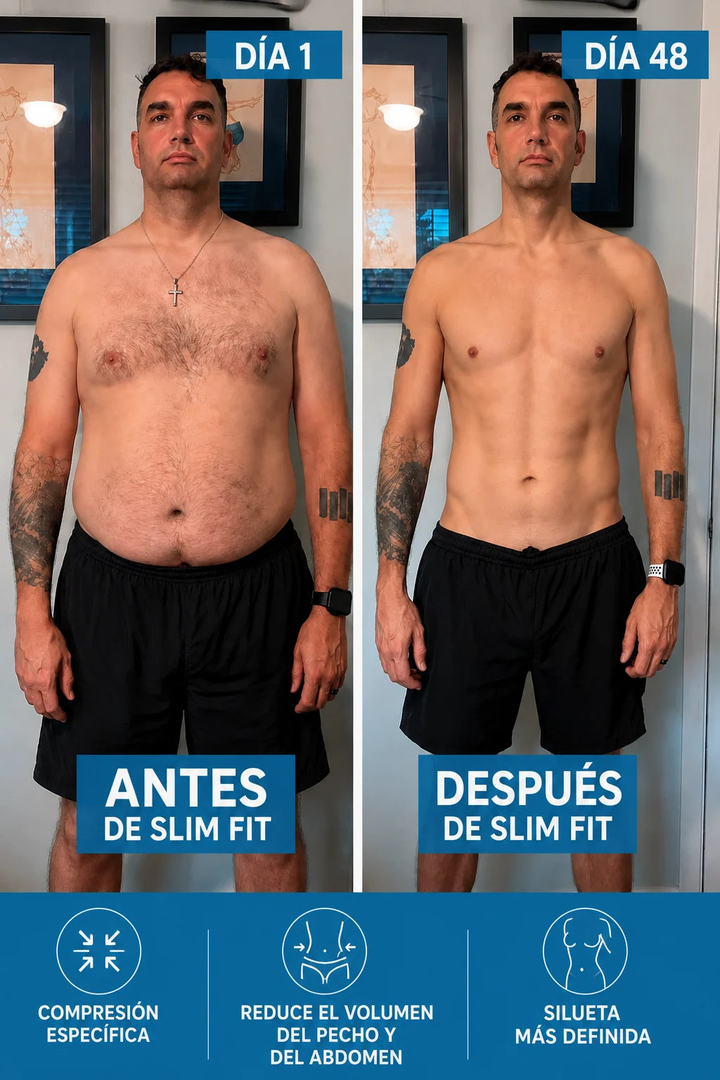 Oculta y elimina la barriga y los michelines bajo la ropa con SlimFit™ 🔥  OFERTA DEL DÍA PAGA 2 LLEVA 3🎁