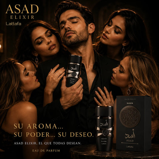 Asad Elixir™ + 🎁Obsequio,Seducela sin decir una sola palabra 🔥 Hombre
