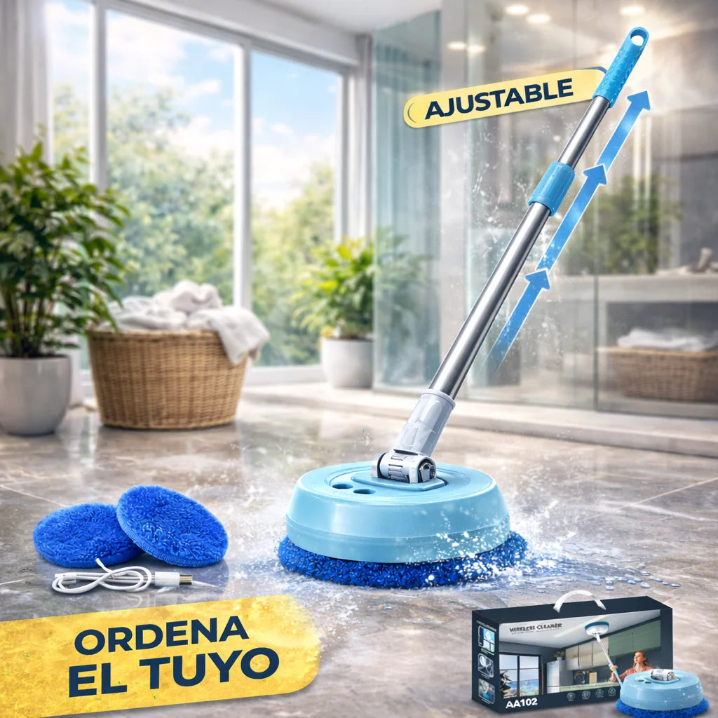 Limpiador Eléctrico Recargable™ Potencia, Comodidad y Limpieza Profunda.