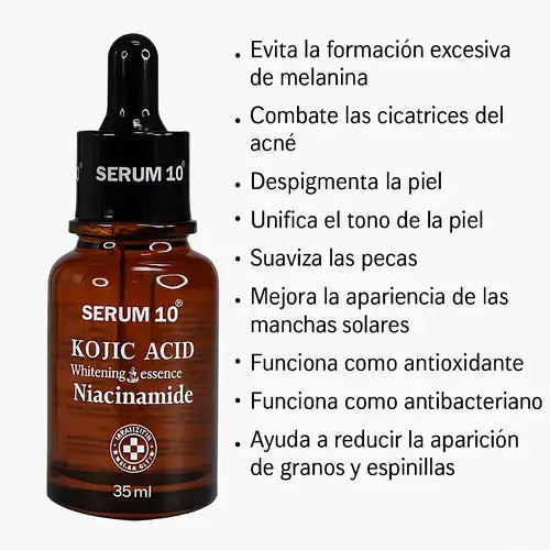 Kit Serum Kojic 35ml + Jabon limpiador Kojic ¡Despídete de las Manchas!