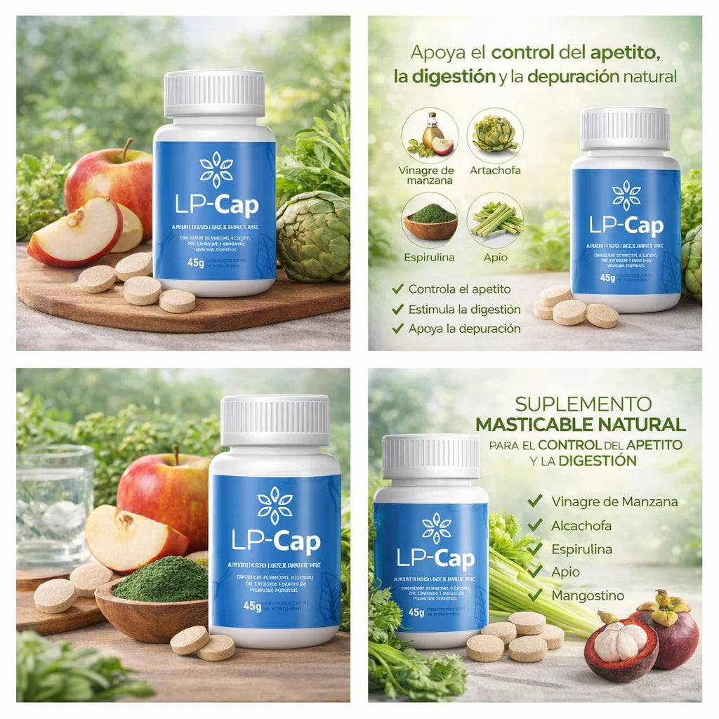 Lipocap® ¡Tu aliado natural para controlar el apetito y bajar esos kilos demás!"