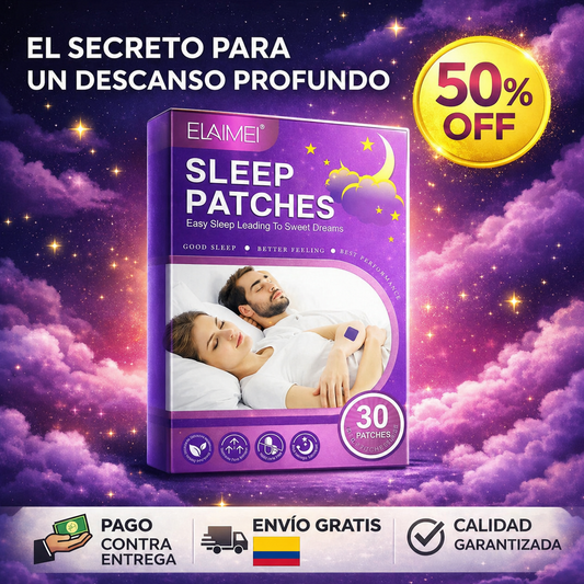Relajación Nocturna - Conciliación del Sueño en 30 Minutos-Caja X30 parches para dormir