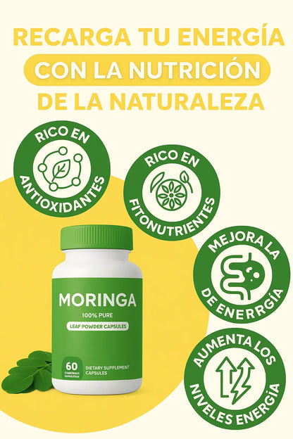 MORINGA CAPS™Energía y bienestar con moringa