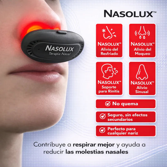 Nasolux™ Terapia nasal con luz roja