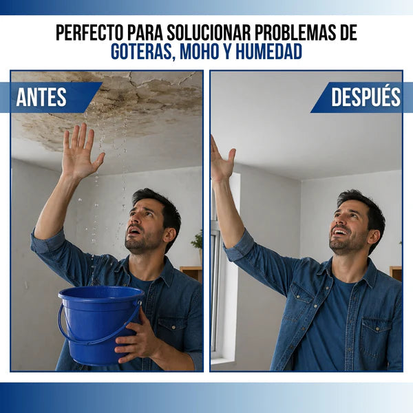 CINTA DE BUTILO PARA SELLAR GOTERAS Y HUMEDADES™ 10cm X 5m