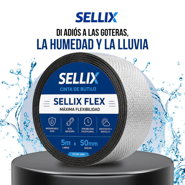 CINTA DE BUTILO PARA SELLAR GOTERAS Y HUMEDADES™ 10cm X 5m