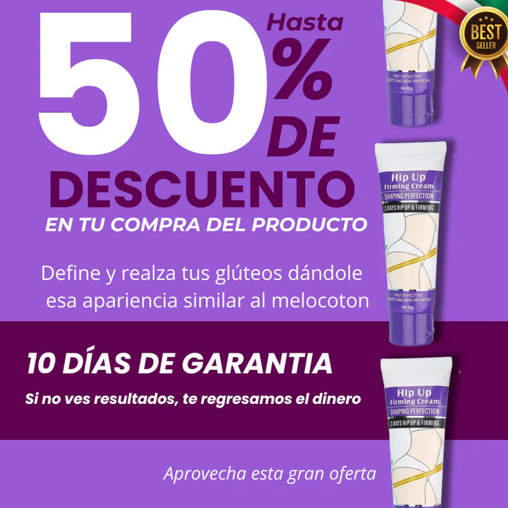 Hip Up Firming Cream™ AUMENTA/LEVANTA GLUTEOS