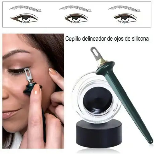 Aplicador de Silicona CosmoGlide™ + 🎁 Delineador en Crema