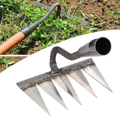 Herramienta multifuncional para el mantenimiento del suelo RASTRILLO DESHIERBE™