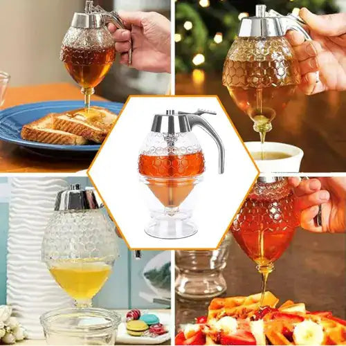 DISPENSADOR DE MIEL™ FORMA PANAL DE ABEJA🐝