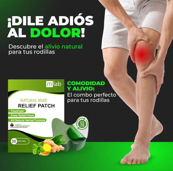 RELIEF PACHT™  PARCHES PARA EL DOLOR EN LAS RODILLAS X2 CAJAS DE PARCHES =20 PAR