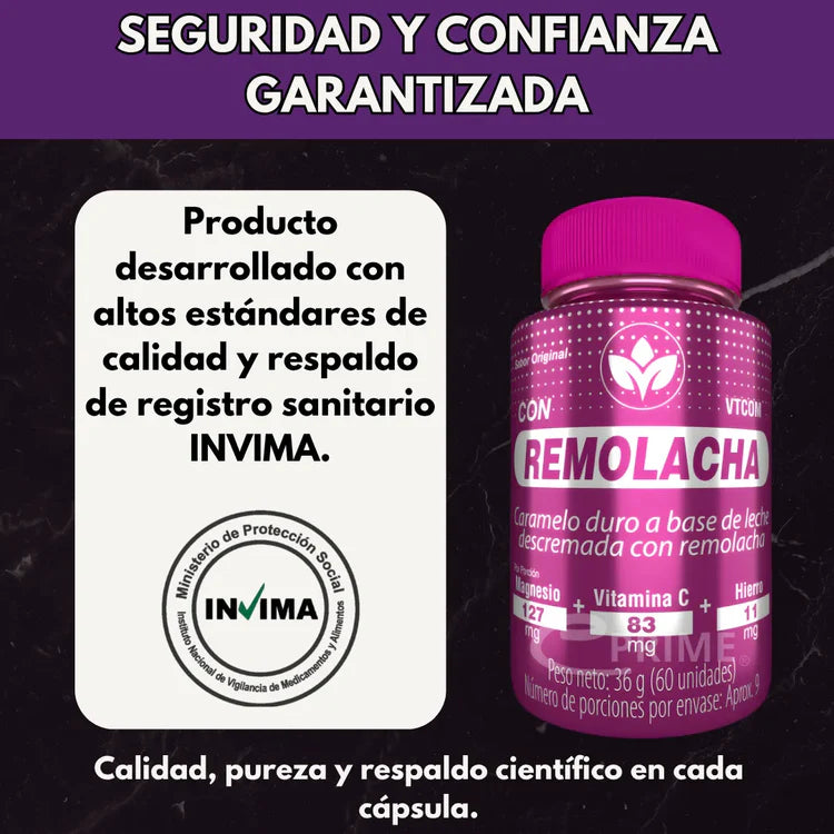 REMOLACHA MAX™ - REVITALIZA TU CUERPO Y ELIMINA LA HINCHAZÓN AL INSTANTE