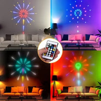 LUZ LED TIPO FUEGO ARITFICIAL BLUETOOTH™