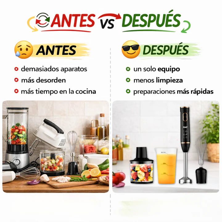PROCESADOR MULTIFUNCIONAL 5 EN 1 ™ Acero inoxidable, compacta y potente