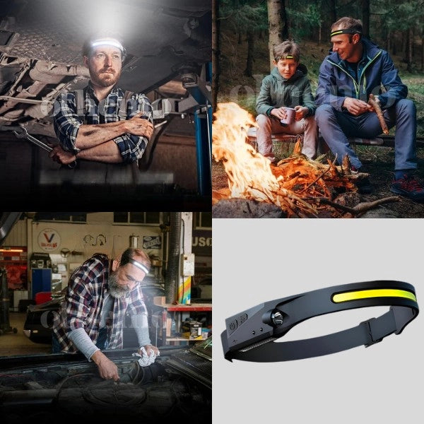 Linterna de cabeza LED™ con Sensor de Movimiento