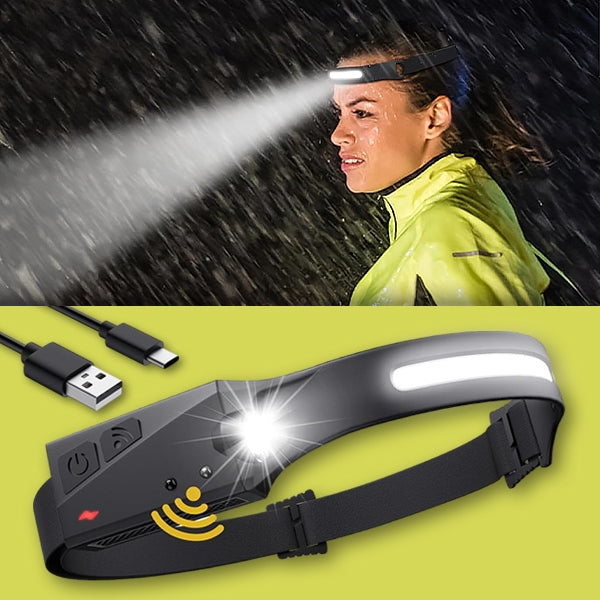 Linterna de cabeza LED™ con Sensor de Movimiento