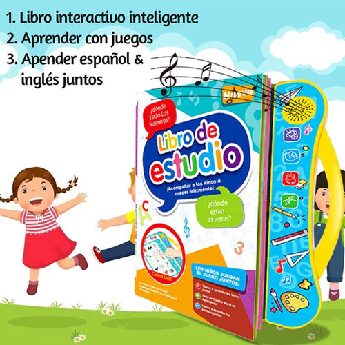 Edukids™ Libro Interactivo de Estudio Infantil