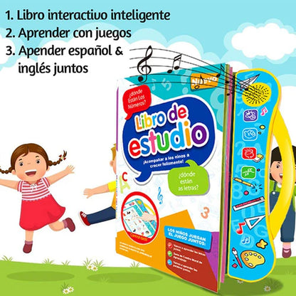 Edukids™ Libro Interactivo de Estudio Infantil