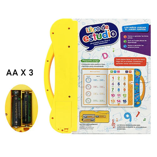 Edukids™ Libro Interactivo de Estudio Infantil