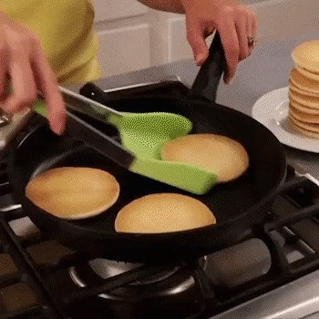 Pinza y Espátula  Inteligente 2 en 1™ ¡El mejor utensilio que puedes tener en tu cocina!