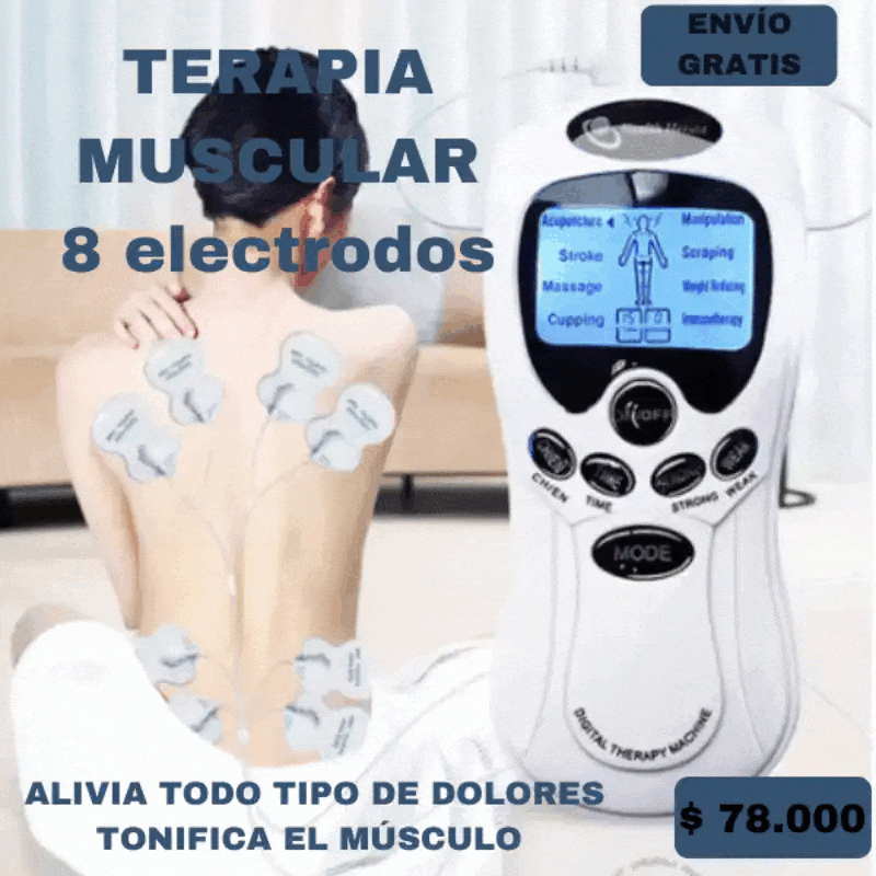 Electrofit 8® Electro Estimulador para Aliviar el Dolor