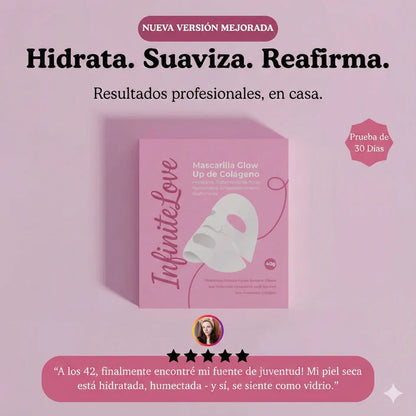 Colágeno Glow Up Mask 2.0™  💎Levanta y reafirma la piel de aspecto cansado.