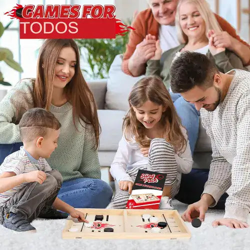 El mejor juego interactivo de todos los tiempos - HOCKEY PUCK - Regalo para familiares, amigos, niños
