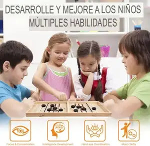 El mejor juego interactivo de todos los tiempos - HOCKEY PUCK - Regalo para familiares, amigos, niños
