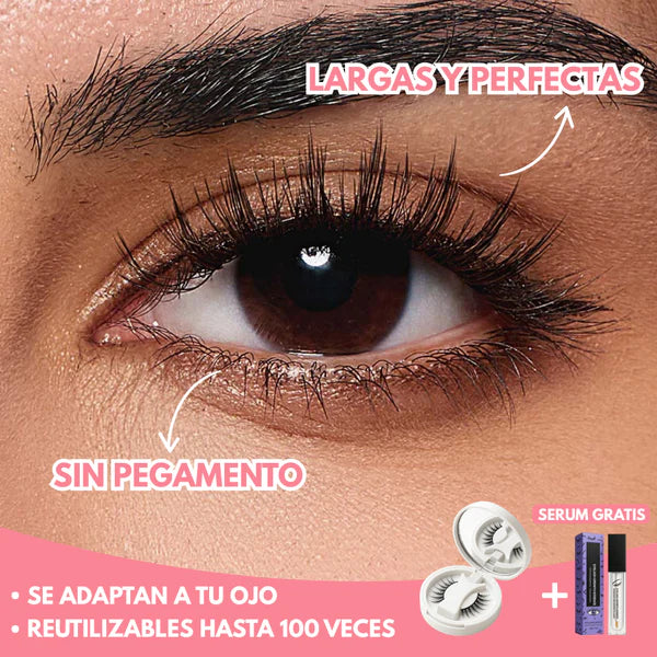 Pestañas Magnéticas HerBeauty™ + Aplicador magnético. 🏆 Elegidas como la Innovación Nº1 en Belleza 2025.