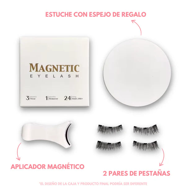 Pestañas Magnéticas HerBeauty™ + Aplicador magnético. 🏆 Elegidas como la Innovación Nº1 en Belleza 2025.