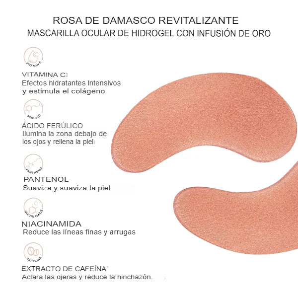 2 x el Precio de 1 Mascarilla Rejuvenecedora de Hidrogel + Crema Vitamina C