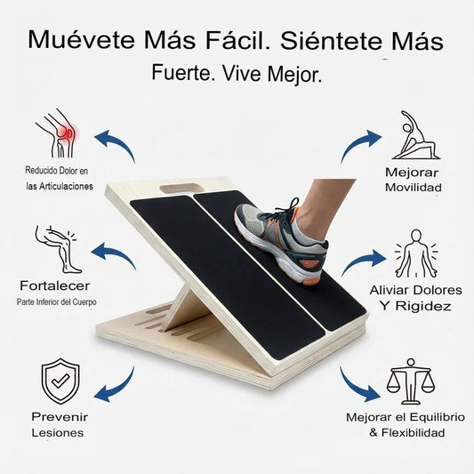 VelorHealh™  Tabla de estiramiento plegable + 🎁 Libro electrónico de ejercicios gratuito