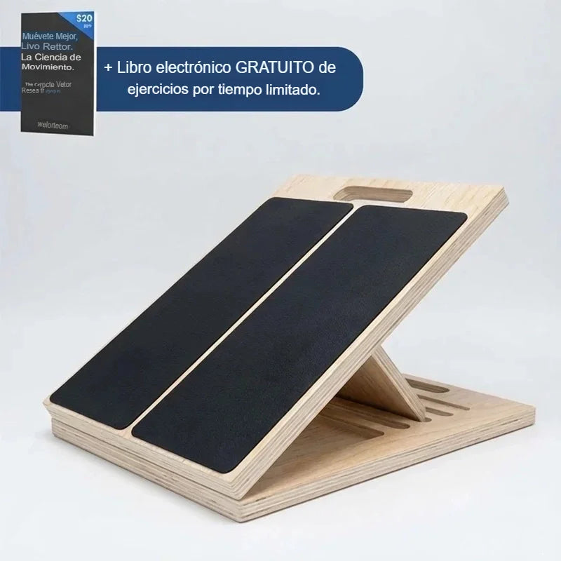 VelorHealh™  Tabla de estiramiento plegable + 🎁 Libro electrónico de ejercicios gratuito