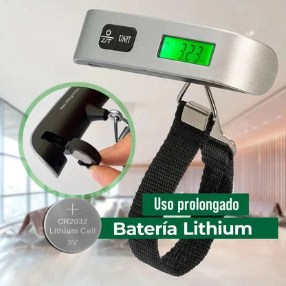 ✈️ Báscula Digital 50 kg – Viaja sin Sobrecostos