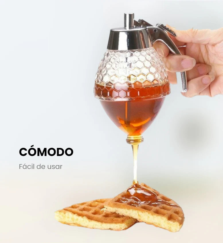 DISPENSADOR DE MIEL™ FORMA PANAL DE ABEJA🐝