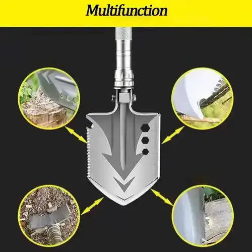 Pala™multiusos de supervivencia para acampar.